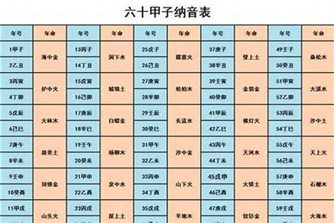 1984海中金|八字納音五行解析——海中金